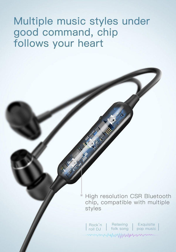 Planet Gates BLACK Baseus S09 Bluetooth Earphone Wireless headphone Magnet Earbuds With Microphone Stereo Auriculares Bluetooth Earpiece for Phone
