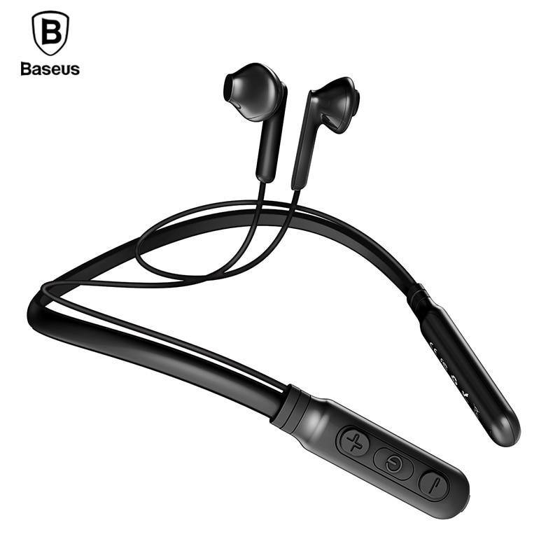 Planet Gates Black BASEUS S16 Professional In-Ear Bluetooth Earphone High fidelity Sound Quality Metal Heavy Bass Music Wireless Earphone for phone