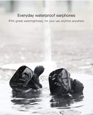 Planet Gates Black Baseus TWS Bluetooth Earphone For Phone In-Ear Dual True Wireless Earbuds With Mic Intelligent Touch Handsfree Business Headset