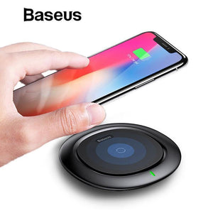 Planet Gates BLACK Baseus UFO Wireless Charger For iPhone X 8 Samsung Note8 S9 S8 Mobile Phone 10W Qi Wireless Charging Charger Fast Charging Pad