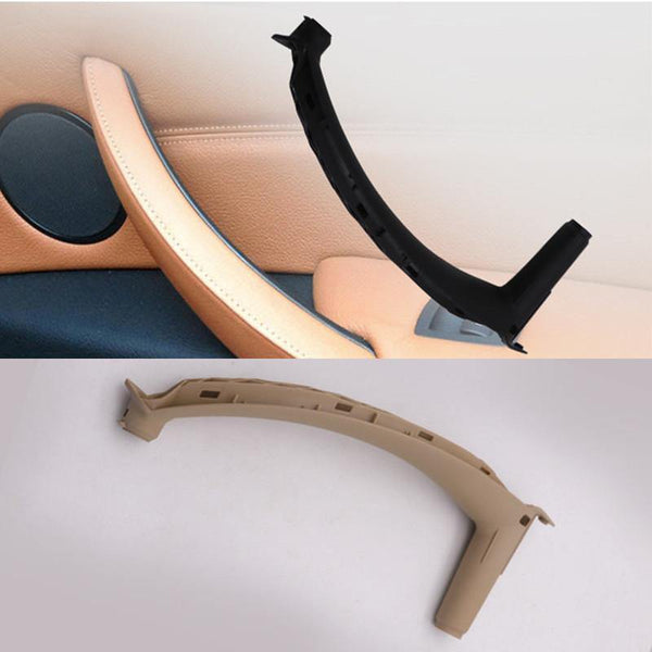 Black Beige Brown Left Right Car Interior Door Handles for BMW X5 E70 X6 E71 E72 Inner Doors Panel Handle Bar Pull Trim Cover