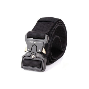 Nylon Tactical Belt Army Belt Men Outdoor Training Belts Black High Quality Easy Unlock Metal Military Buckle Belt