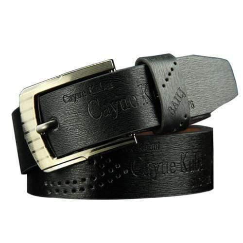 Belt Waist Leather Man Belts Hot Men Casual Faux Leather Hollow Waistband Waist Belt Business Gift