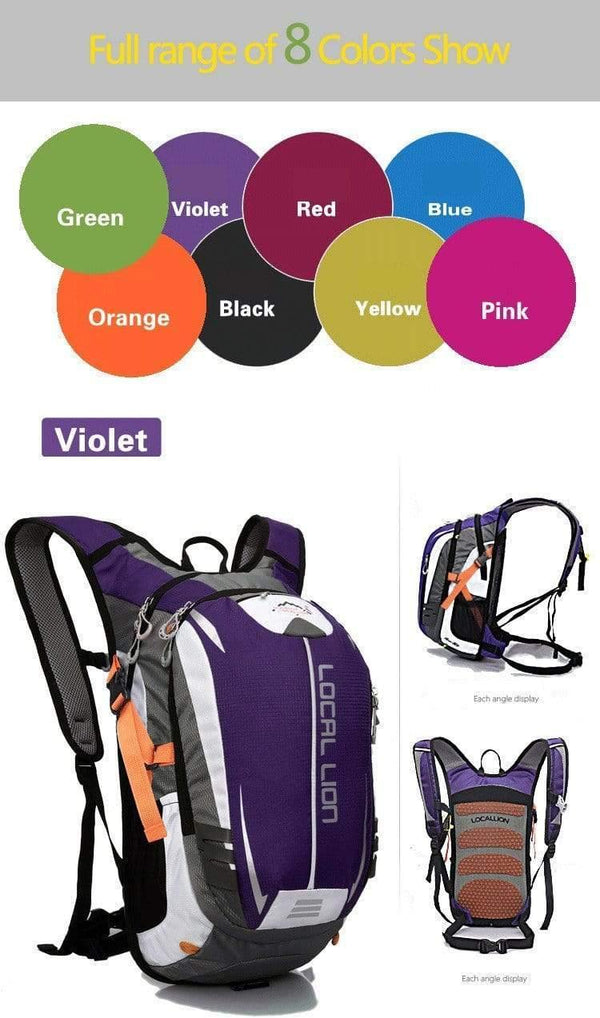 Planet Gates black Bicycle Bag Bike MTB Outdoor equipment 18L Climbing Hiking Breathable Outdoor Cycling Backpack Riding Bicycle Bag