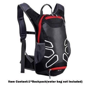Planet Gates Black Bicycle Bag Shoulder Backpack Ultralight Sport Riding MTB Hydration Backpack 15L Bike Bicycle Cycling Backpack