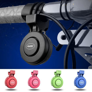 Planet Gates Black Bicycle Bike 120db USB charging  Ring Electronic Bell Horn IP65 Waterproof 3 Modes Loud Alarm Bell Safety Cycling Bells