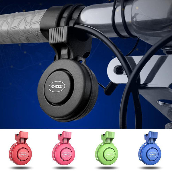 Planet Gates Black Bicycle Bike 120db USB charging  Ring Electronic Bell Horn IP65 Waterproof 3 Modes Loud Alarm Bell Safety Cycling Bells