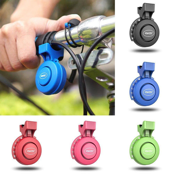 Planet Gates Black Bicycle Bike 120db USB charging  Ring Electronic Bell Horn IP65 Waterproof 3 Modes Loud Alarm Bell Safety Cycling Bells