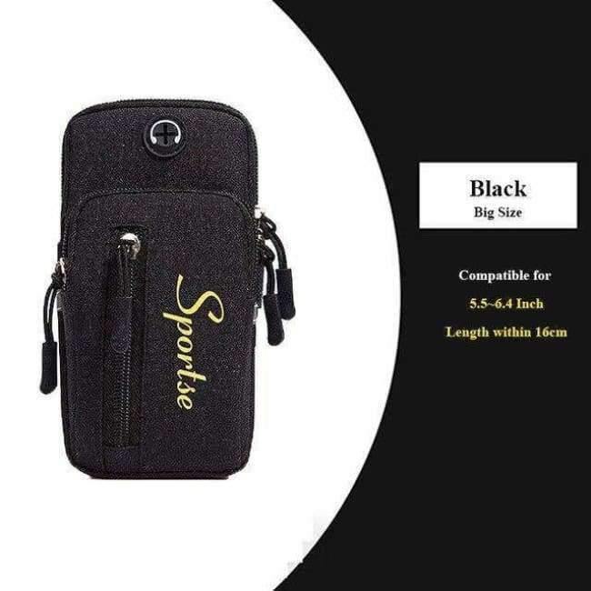 Planet Gates Deep Blue big Armband For iPhone X 8 7 Plus Arm Phone Holder Case For Xiaomi Huawei Hand Sports Phone Pouch Universal For 5.0-6.2 Inch