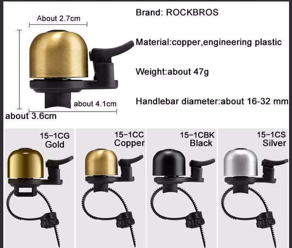 Planet Gates Black Bike Bicycle Bell Cycling Handlebar Ring Horn Safety warning For MTB Bike Loud Sound Alarm Bell Bicycle Accessories