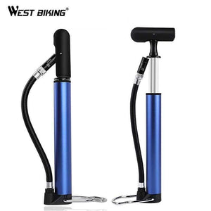 Planet Gates Black Bike Pump Bicycle Tire Portable Inflator Air Pump 100PSI Mountain Road Bike Accessories for Cycling MTB Bicycle Pump