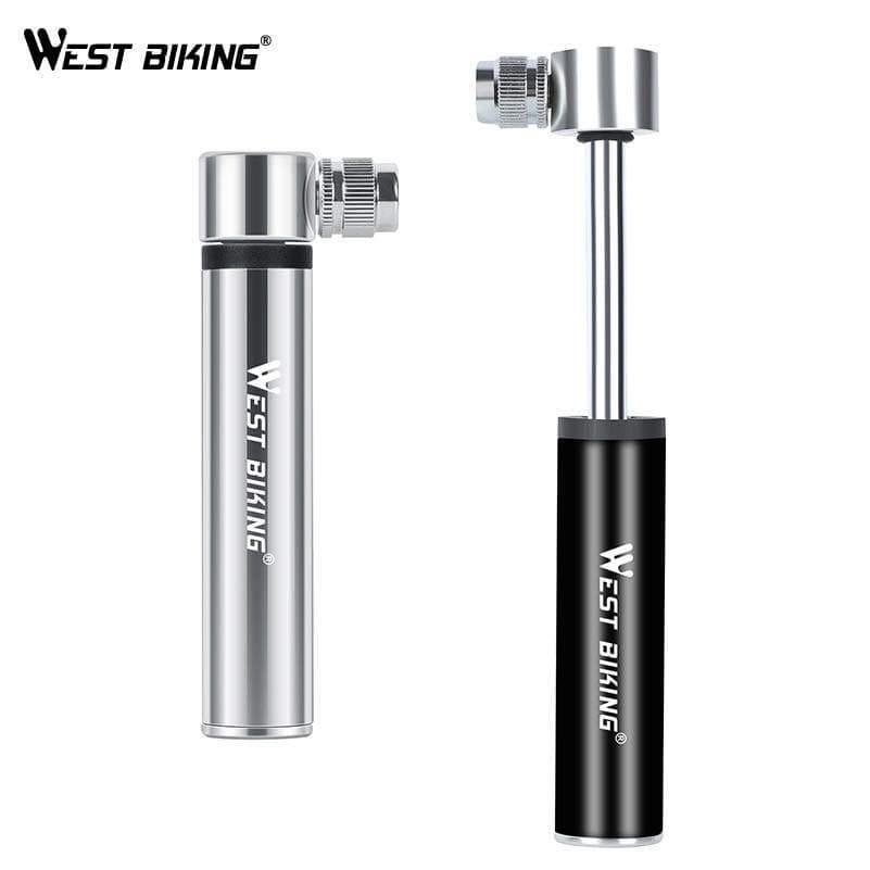 Planet Gates black Bike Pump Inflador Bicicleta Bicycle Air Pumps For AV/FV Cycling Inflator MTB Alloy Mini Hand Pump Bicycle Tire Pump