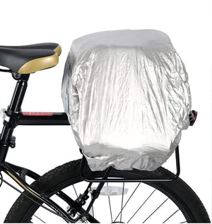 Planet Gates Black Bike Waterproof Seat Pannier Pack Luggage Cycling Bag 10-25L Bicycle Pannier Bag Rear Rack Trunk Bag With Rain Cover