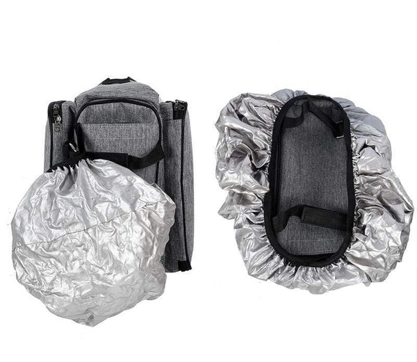 Planet Gates Black Bike Waterproof Seat Pannier Pack Luggage Cycling Bag 10-25L Bicycle Pannier Bag Rear Rack Trunk Bag With Rain Cover