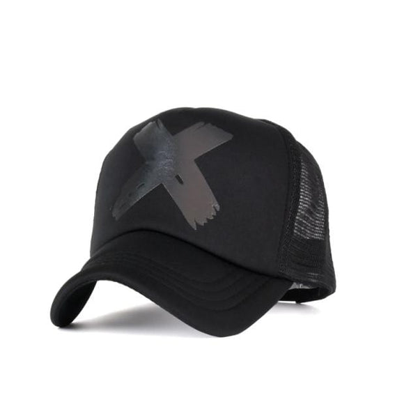 Planet Gates Black Black-2 Five Star Pattern Baseball Cap Women Outdoor Baseball Hat Breathable Men Women Summer Mesh Caps Snapback Gorras