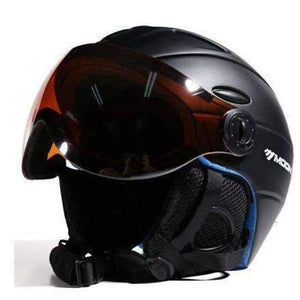 Planet Gates black - black foam / L(58-61)cm Goggles Skiing Helmet Integrally-Molded PC+EPS CE Certificate Ski Helmet Outdoor Sports Ski Snowboard Skateboard