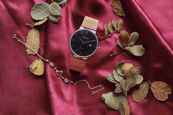 Planet Gates black black Women Watch Minimalism Simple Stylish Luxury Casual lady Watches Waterproof Dress Wristwatch for Female
