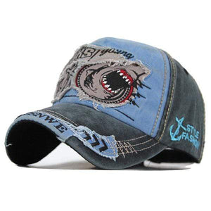 Planet Gates black blue / Adjustable Men Baseball Cap For Women Snapback Hat Shark Embroidery Bone Caps Gorras Casual Casquette Men Baseball Hats Dad Caps