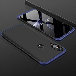 Planet Gates Black-Blue / For Huawei P20 H&A Luxury 360 Full Coverage Matte Phone Case For For Huawei P20 Pro P20 Lite Hard PC Anti-knock Cover For Huawei P20 Case Cover