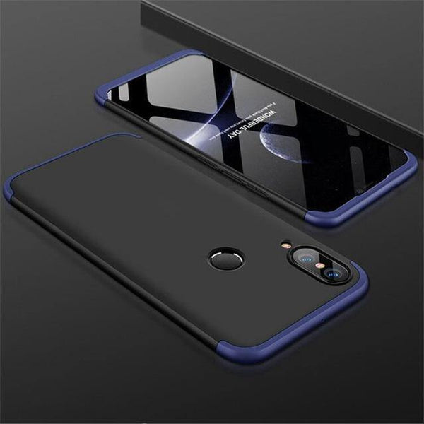Planet Gates Black-Blue / For Huawei P20 H&A Luxury 360 Full Coverage Matte Phone Case For For Huawei P20 Pro P20 Lite Hard PC Anti-knock Cover For Huawei P20 Case Cover