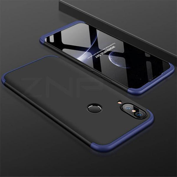 Planet Gates Black-Blue / For Huawei P20 ZNP 360 Degree PC Matte Protective Phone Case For Huawei P20 Pro P20 Lite Full Cover Shockproof Shell For Huawei P20 Plus Cases