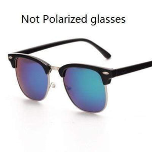 Planet Gates black blue green Classic Semi-Rimless Sunglasses Men's Women 2021 Square Polarized Sun glasses Men Oculos De Sol Gafas UV400 Retro Eyewear