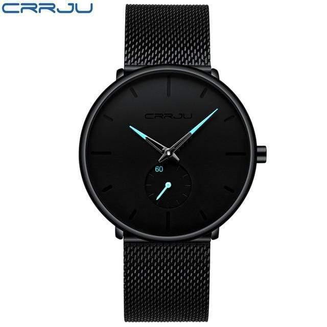 Planet Gates black blue Mens Watches Top Brand Luxury Quartz Watch Men Casual Slim Mesh Steel Waterproof Sport Watch Relogio Masculino