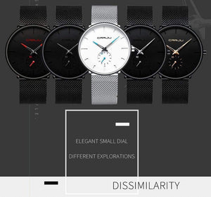 Planet Gates black blue Mens Watches Top Brand Luxury Quartz Watch Men Casual Slim Mesh Steel Waterproof Sport Watch Relogio Masculino