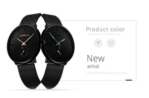 Planet Gates black blue Mens Watches Top Brand Luxury Quartz Watch Men Casual Slim Mesh Steel Waterproof Sport Watch Relogio Masculino