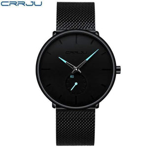 Planet Gates black blue Mens Watches Top Brand Luxury Waterproof Sport Watch Men Ultra Thin Dial Quartz Watch Casual Relogio Masculino
