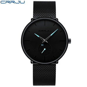 Planet Gates black blue Mens Watches Top Brand Luxury Waterproof Sport Watch Men Ultra Thin Dial Quartz Watch Casual Relogio Masculino