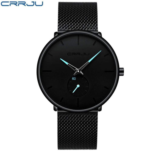 Planet Gates black blue Mens Watches Top Brand Luxury Waterproof Sport Watch Men Ultra Thin Dial Quartz Watch Casual Relogio Masculino