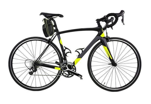 Planet Gates Black Blue MTB Bike Waterproof Rear Bag Bicycle Accessories Bike Saddle Bag with Water Bottle Pocket Cycling Rear Seat Tail Bag