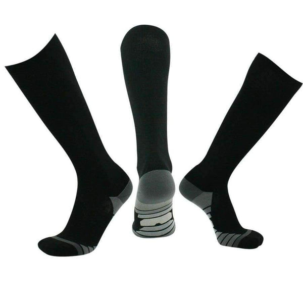 Planet Gates Black Blue / S Socks for Running,Blood Circulation,Shin Splints,Flight Travel,Muscle Recovery(20-30mmHg),for Men & Women