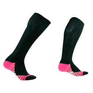 Planet Gates Black Blue / S Socks for Running,Blood Circulation,Shin Splints,Flight Travel,Muscle Recovery(20-30mmHg),for Men & Women