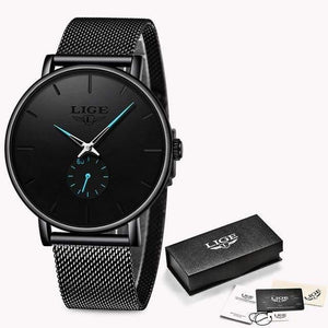 Planet Gates Black blue Womens Watches Top Brand Luxury Casual Fashion Watch Women Quartz Waterproof Clock Mesh belt Ladies Wristwatch Ladies Watch