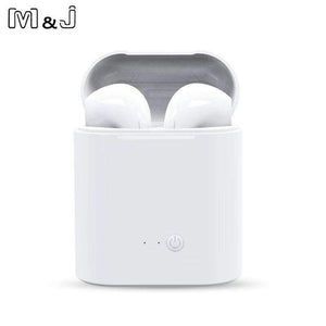 Planet Gates Black Bluetooth Earphones i7s Mini True Wireless Earbud Headset For apple headphones iPhone Android Charging Box Samsung