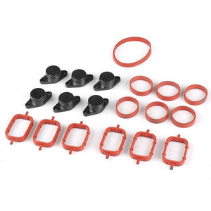 BMW M47 6X22mm Auto Replacement Parts Swirl Blanks Flaps Repair Delete Kit with Intake Gaskets Key Blanks
