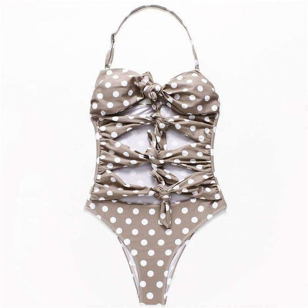 Planet Gates black bow swimsuit / S Sexy Swimsuit Women Swimwear Bow Thong One Piece Push Up Swimsuit Bandage Bathing Suit Wear Female Beachwear Monokini