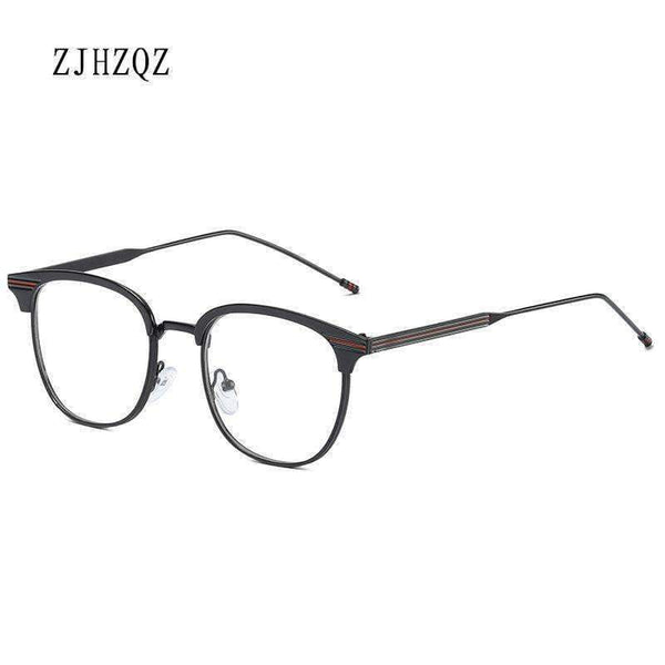 Planet Gates Black Brand Designer Fashion Retro Women Eyeglasses Frame Reading Plain Glasses Frame Optical Clear Lens UV Protection Eyewear
