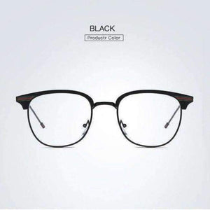Planet Gates Black Brand Designer Fashion Retro Women Eyeglasses Frame Reading Plain Glasses Frame Optical Clear Lens UV Protection Eyewear