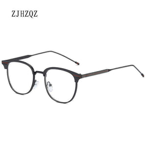 Planet Gates Black Brand Designer Fashion Retro Women Eyeglasses Frame Reading Plain Glasses Frame Optical Clear Lens UV Protection Eyewear