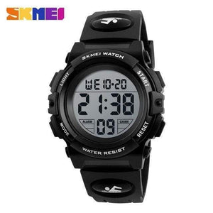 Planet Gates black Brand Kids Watches Children's Watches for Boy Girls LED Digital Watch Multifunctional Waterproof Wrist Watch montre enfant
