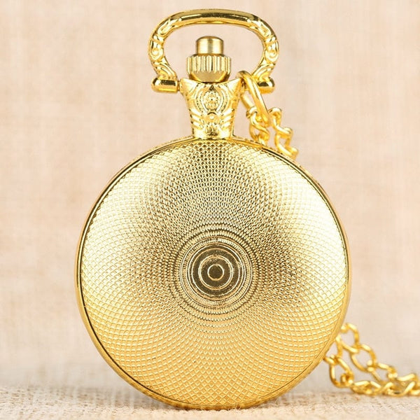 Planet Gates Black/Bronze/Gold/Silver Clock 9 3/4 Platform King's Cross Quartz Pocket Watch Necklace Chain FOB Watch Pendant Art Collectibles