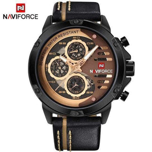 Planet Gates Black Brown Mens Watches Top Brand Luxury 3Bar Waterproof Date Quartz Watch Man Leather Sport Wrist Watch Men Waterproof Clock