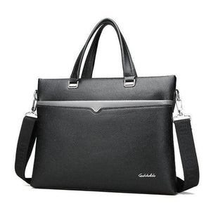 Planet Gates Black Business Briefcase Men Bag Male Shoulder Laptop Bag Large Capacity Leather Handbag Messenger Bags High Quality