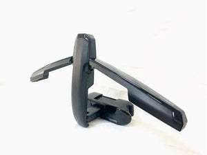 Planet Gates Black Car Coat Hanger Mutifunction Car Seat Back Clip Clothes Suit Jacket Slip Hanger Folding Vehicle Fastener Back Seat Coat Hanger