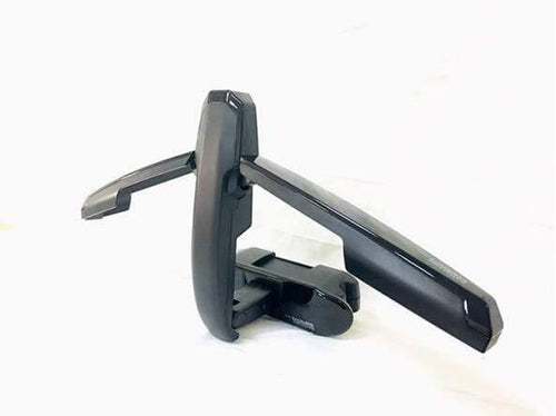 Planet Gates Black Car Coat Hanger Mutifunction Car Seat Back Clip Clothes Suit Jacket Slip Hanger Folding Vehicle Fastener Back Seat Coat Hanger