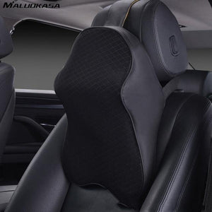 Planet Gates Black Car Neck Pillow 3D Memory Foam Head Rest Adjustable Auto Headrest Pillow Travel  Neck Cushion Support  Holder Seat pillow
