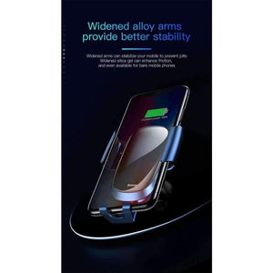 Planet Gates Black Car Phone Holder For iPhone X XS Max XR Samsung S9 S8 Gravity Air Vent Mount Phone Holder in Car Holder Cell Phone Stand